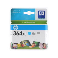 Cartridge HP inkoustová náplň 364XL modrá - -