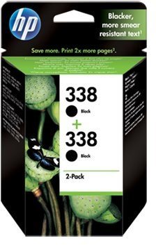 HP CB331EE No. 338 Black 2pack - Cartridge - Main image