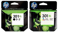 HP 301XL High Yield Black Original Ink Cartridge (CH563EE) + HP 301XL High Yield Tri-color Original Ink Cartridge (CH564EE) - package deal - Cartridge