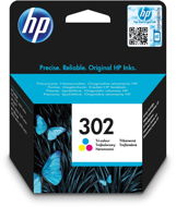 HP 302 Tri-color Original Ink Cartridge (F6U65AE) - Cartridge