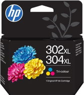 HP B7RT8AE č. 302XL a 304XL tri-color - Cartridge