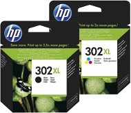 HP No. 302XL Black + Colour - Cartridge