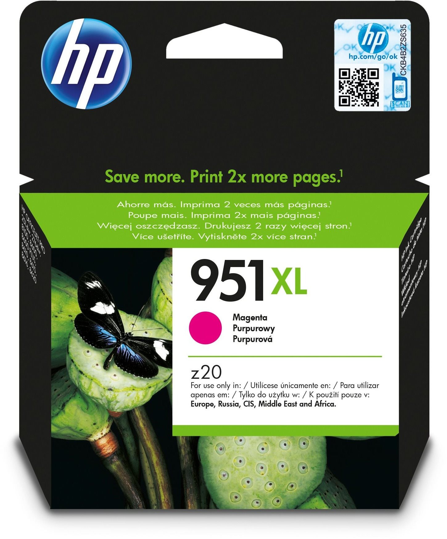 HP CN047AE sz. 951XL magenta