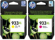 HP CN055AE + HP CN056AE č. 933XL purpurová + žltá - Cartridge