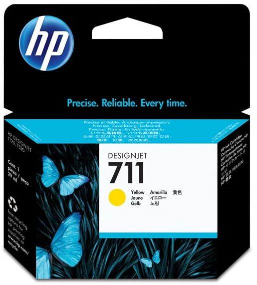 HP CZ132A sz. 711 sárga