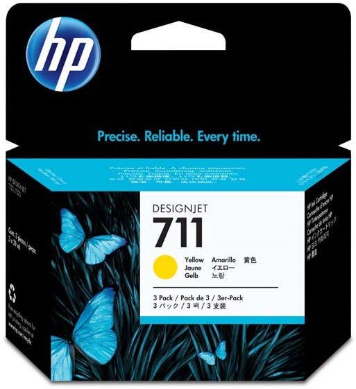 HP CZ136A sz. 711 sárga