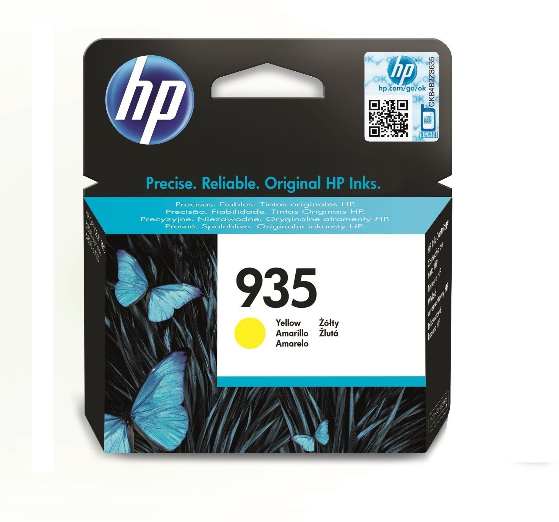 HP C2P22AE No. 935 sárga