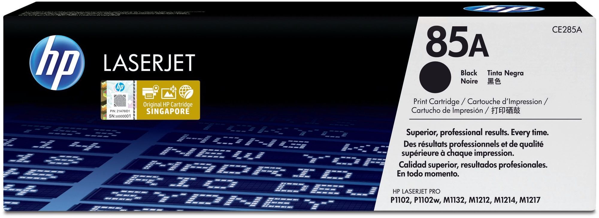 HP CE285A sz. 85A fekete