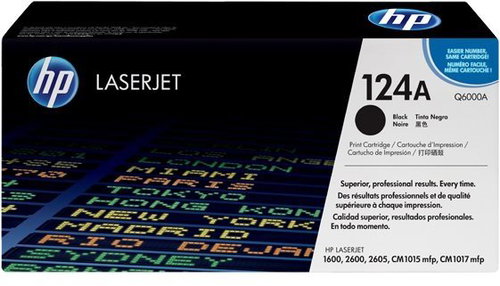 HP Q6000A sz. 124A fekete - Toner - Fő fotó