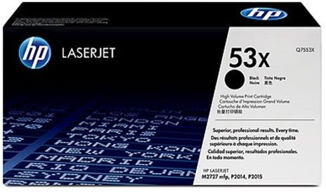 HP Q7553X 53X fekete