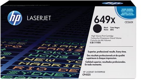 HP CE260X Black Original - Printer Toner - Main image