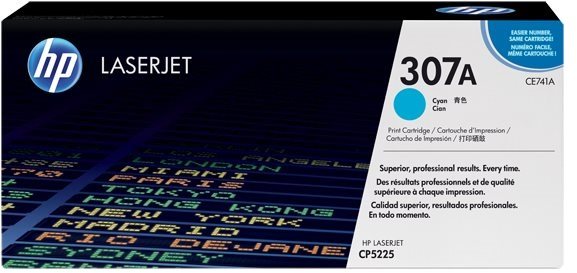HP CE741A ciánkék original