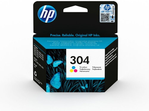 HP N9K05AE No. 304 Tri-color - Tintapatron - Fő fotó