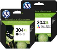 HP č. 304XL čierna  + farebná - Cartridge