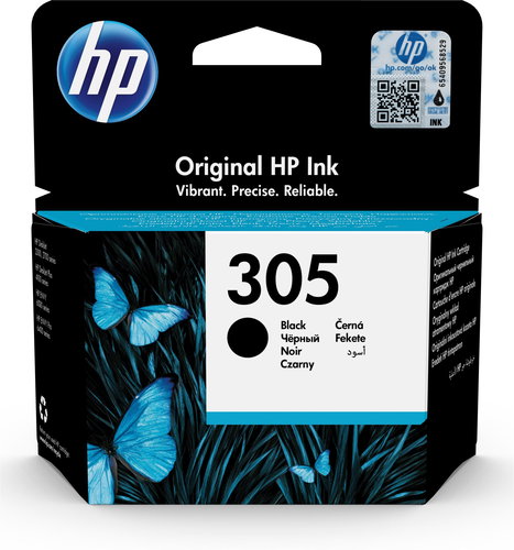 HP 3YM61AE No. 305, Black Main image HP 3YM61AE No. 305, Black - Cartridge - Main image