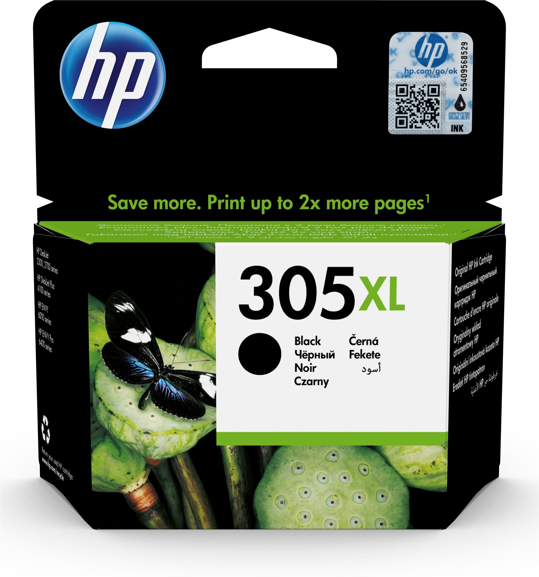 HP 3YM62AE No. 305XL fekete