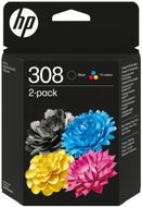 HP 6L6S6UE č. 308 Multipack - Cartridge
