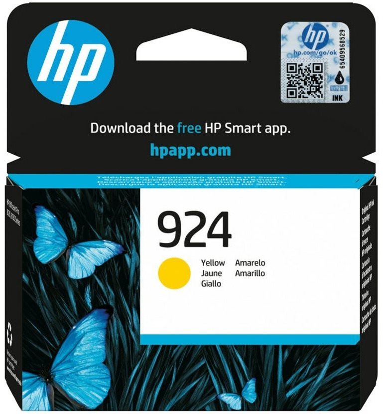 HP 4K0U5NE No. 924, sárga