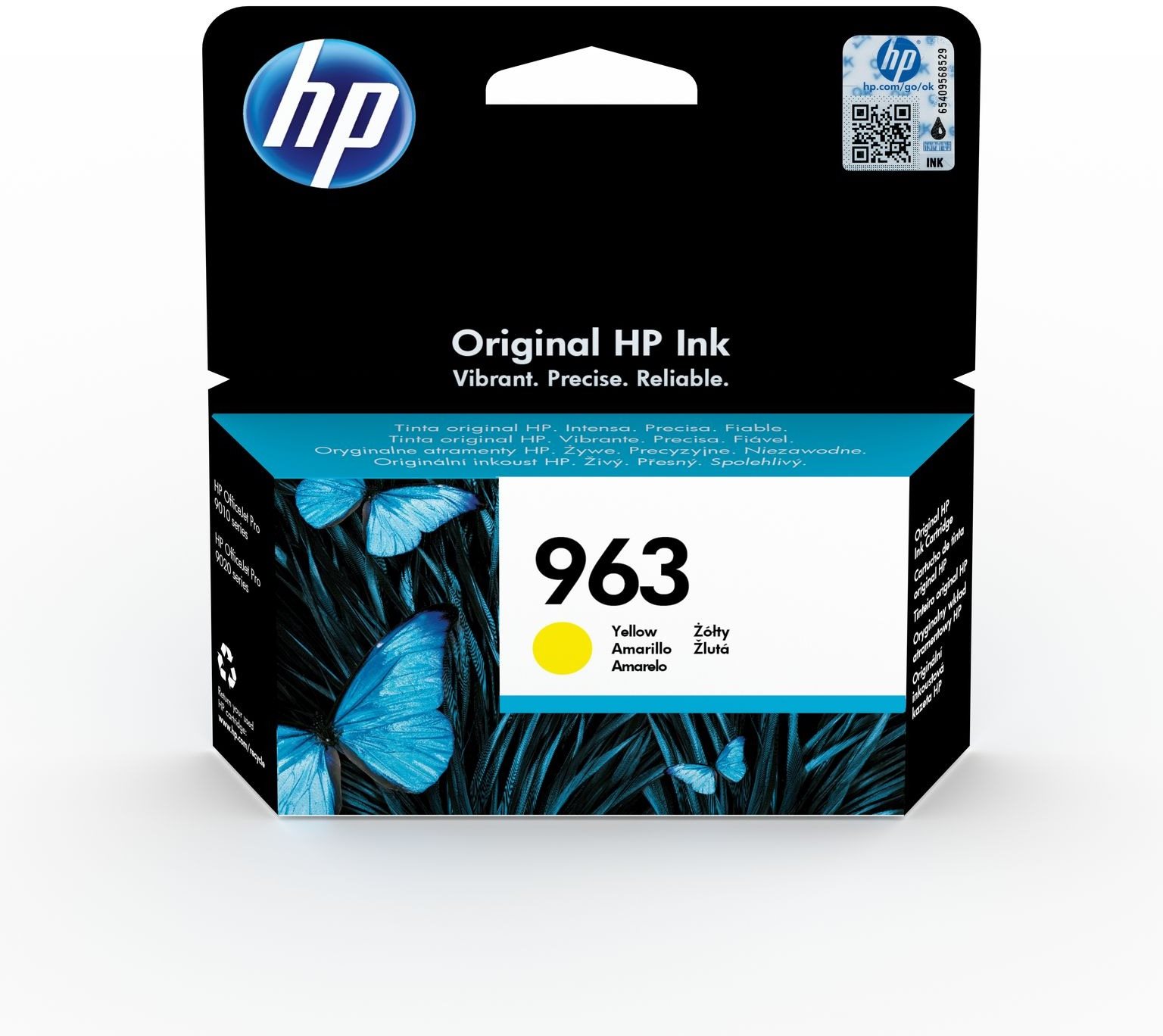 HP 3JA25AE sz. 963 sárga