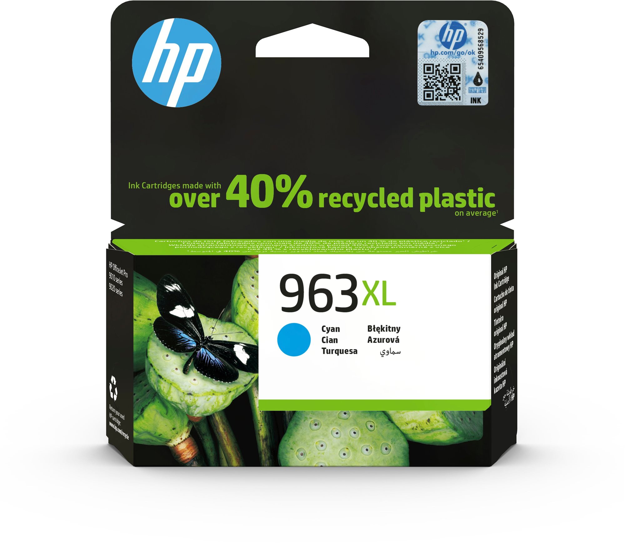 HP 3JA27AE sz. 963XL ciánkék