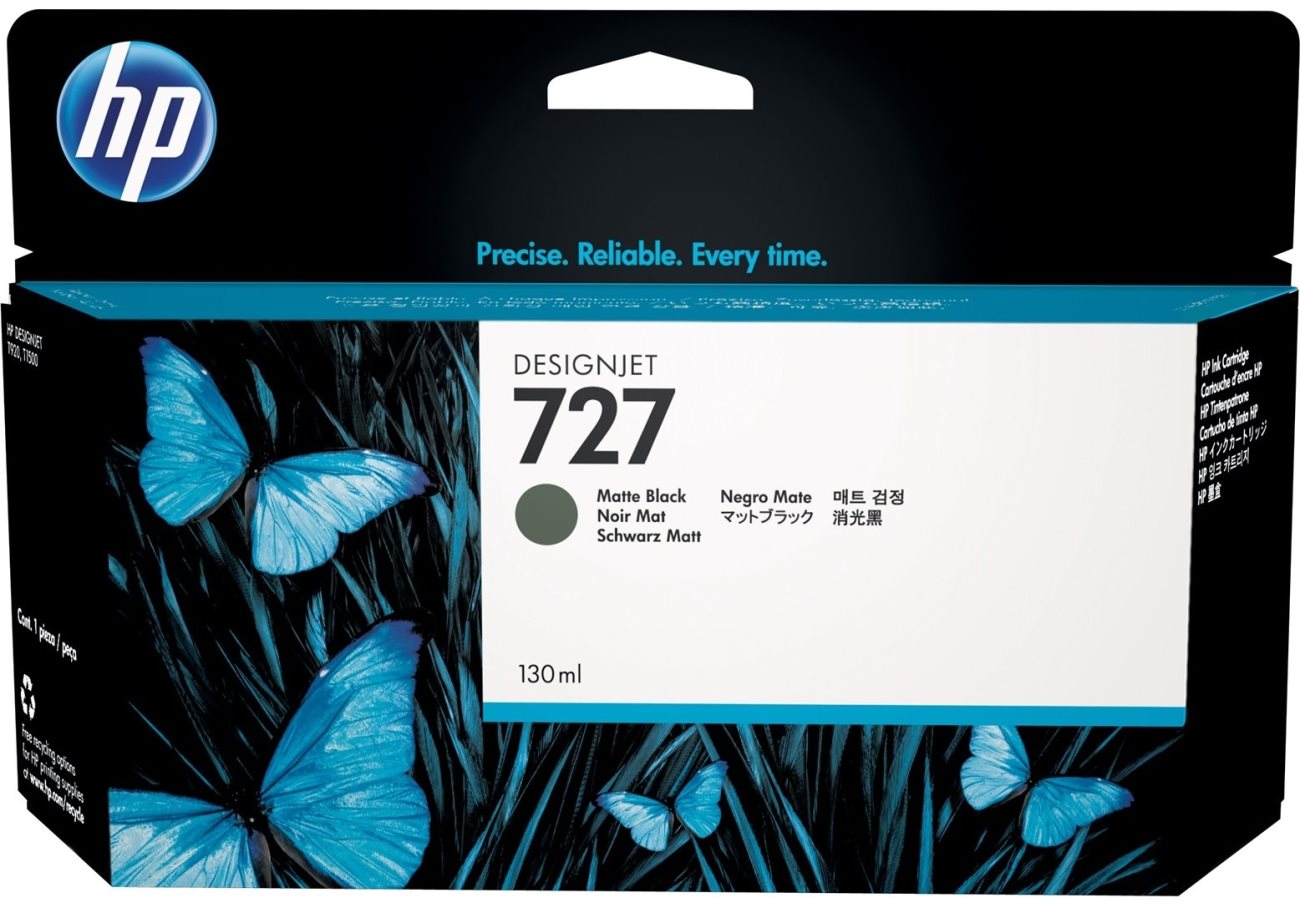 HP 727 F9J79A sz. photo, fekete
