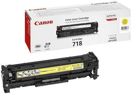 Canon CRG-718Y sárga