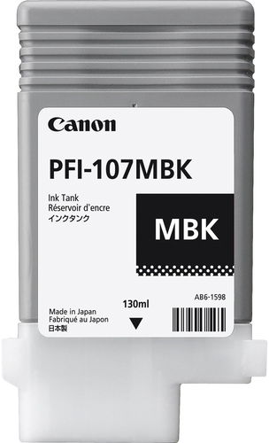 Canon PFI-107MBK matná černá - Cartridge - Hlavní obrázek
