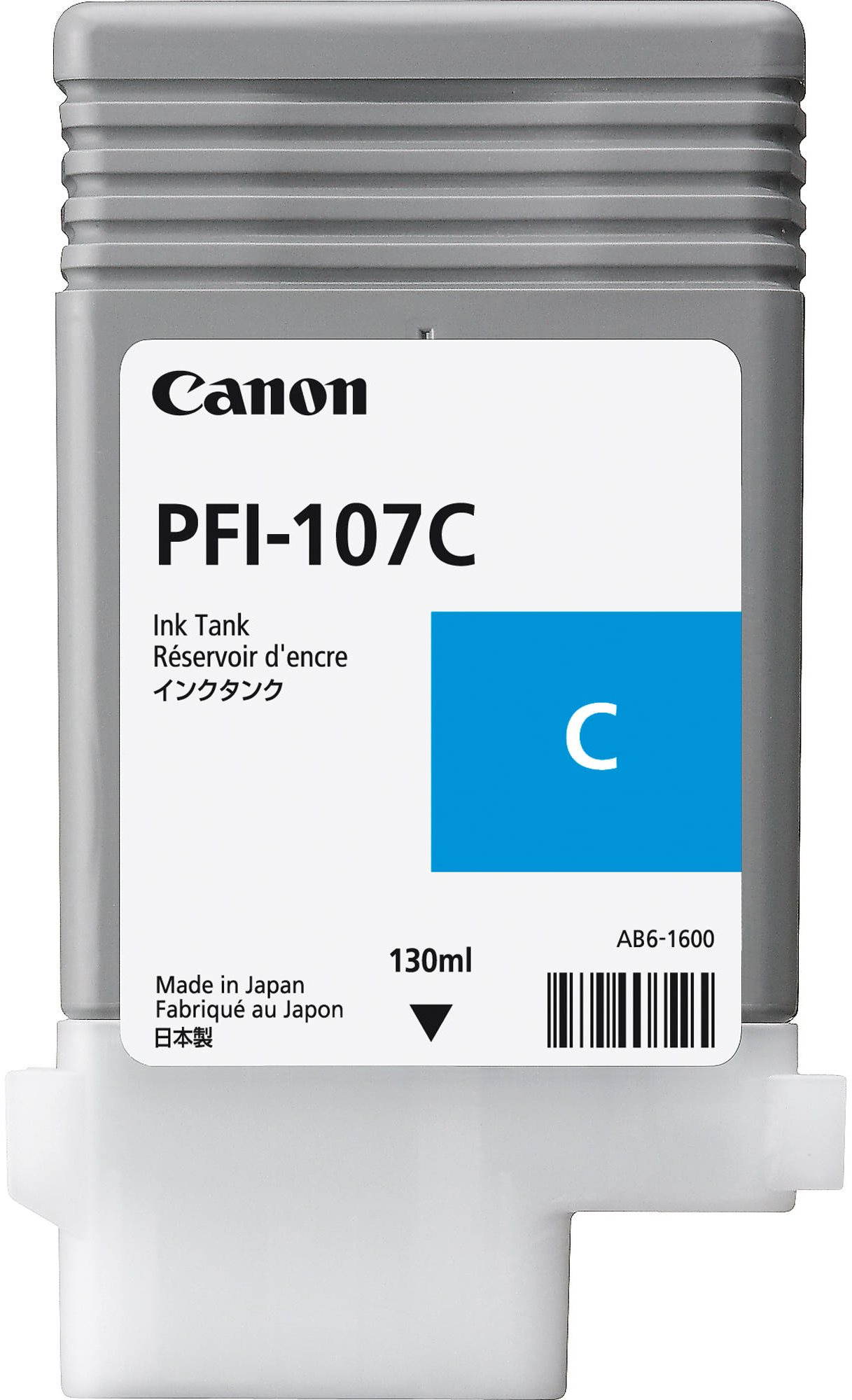 Canon PFI-107C ciánkék