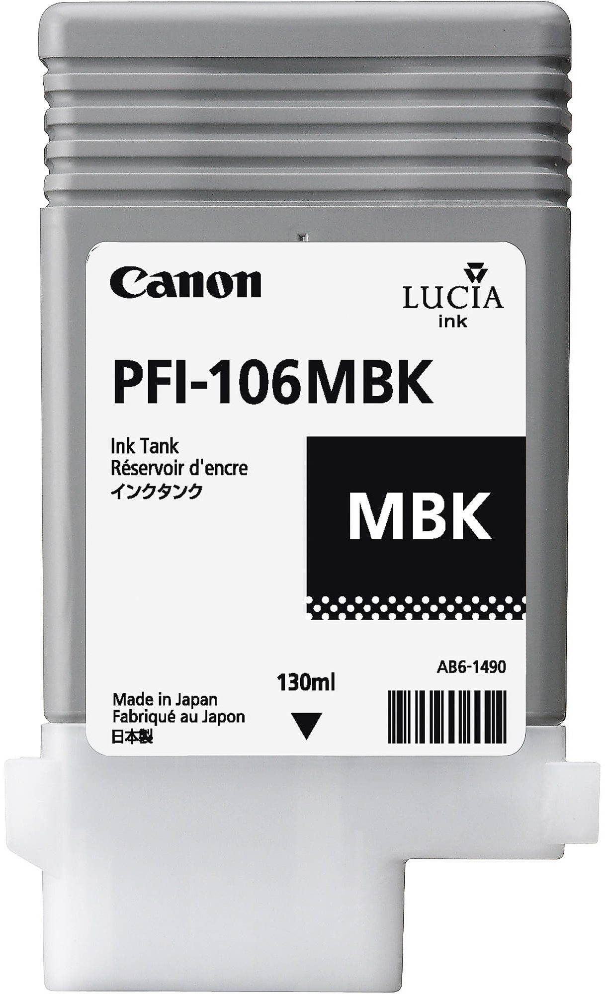 Canon PFI-106MBK mattfekete