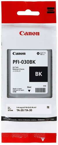 Canon PFI-030BK black - Cartridge - Main image