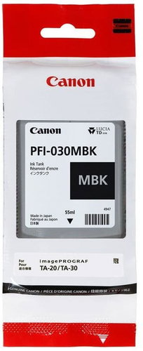 Canon PFI-030MBK black - Cartridge - Main image