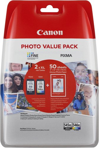 Canon PG-545XL Original Inkjet Cartridge, Black, XL (b) 