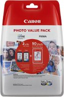 Canon PG-545XL + CL-546XL + fotopapier GP-501 Multipack - Cartridge
