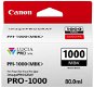Tintapatron Canon PFI-1000MBK matt fekete - Cartridge