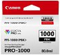 Tintapatron Canon PFI-1000PBK fekete - Cartridge