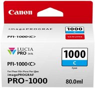 Tintapatron Canon PFI-1000C cián - Cartridge