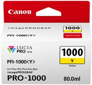 Tintapatron Canon PFI-1000Y sárga - Cartridge