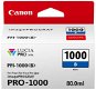 Cartridge Canon PFI-1000B modrá - Cartridge
