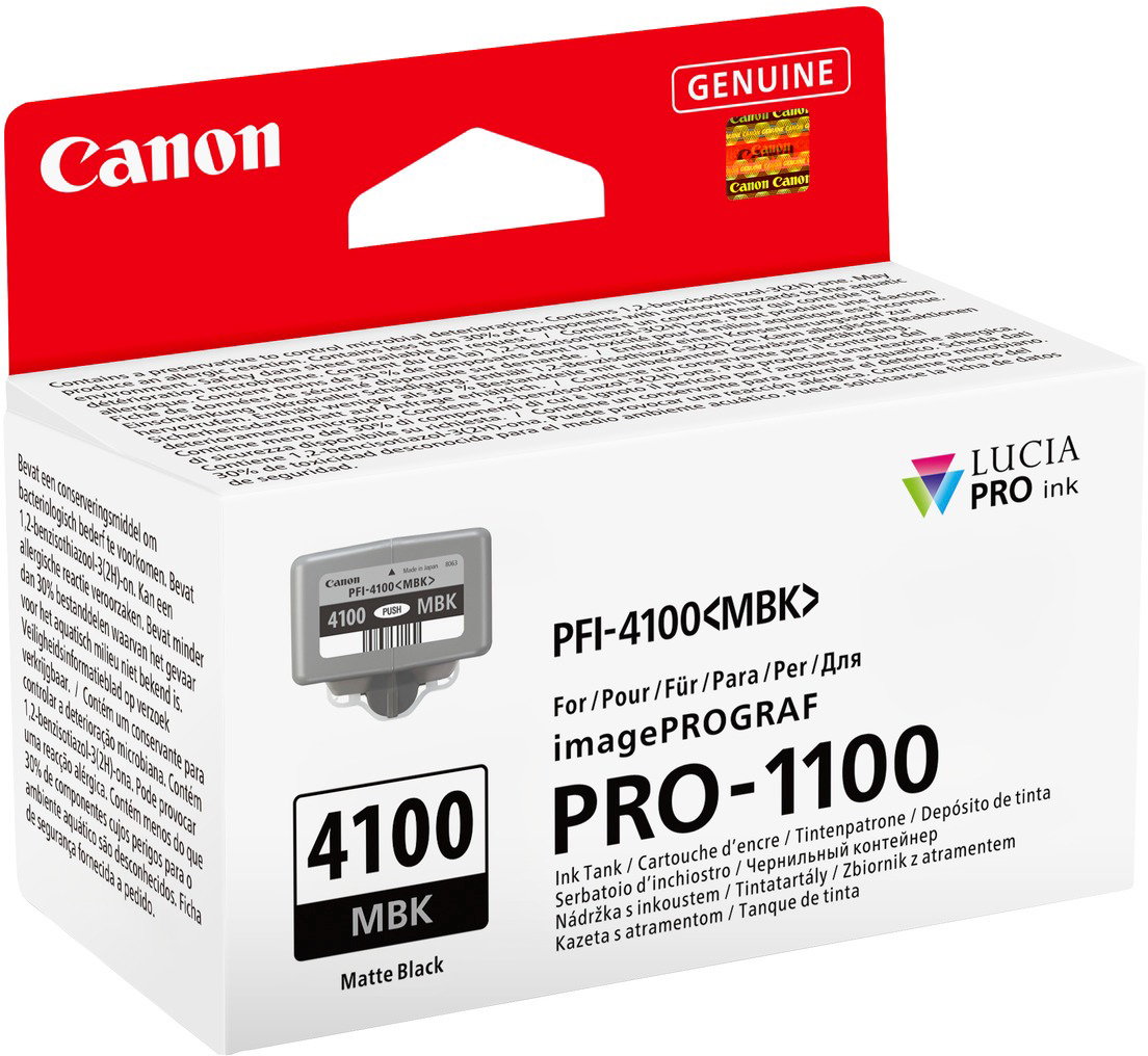 Canon PFI-4100MBK, matt fekete