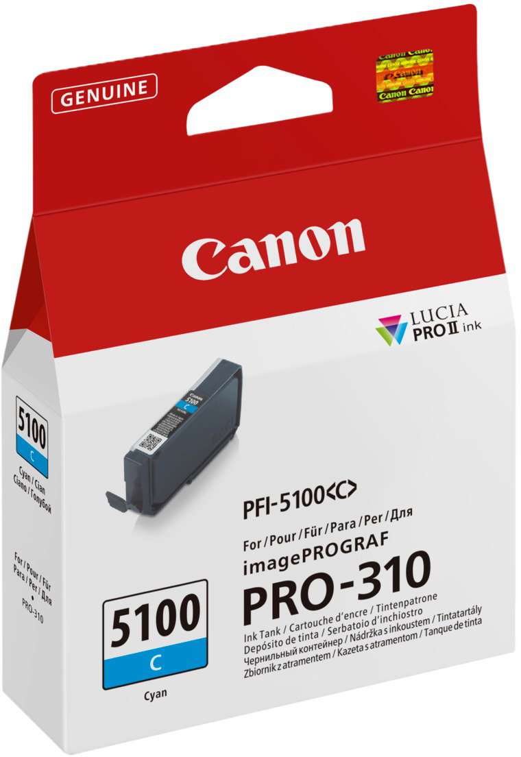 Canon PFI-5100C, cián