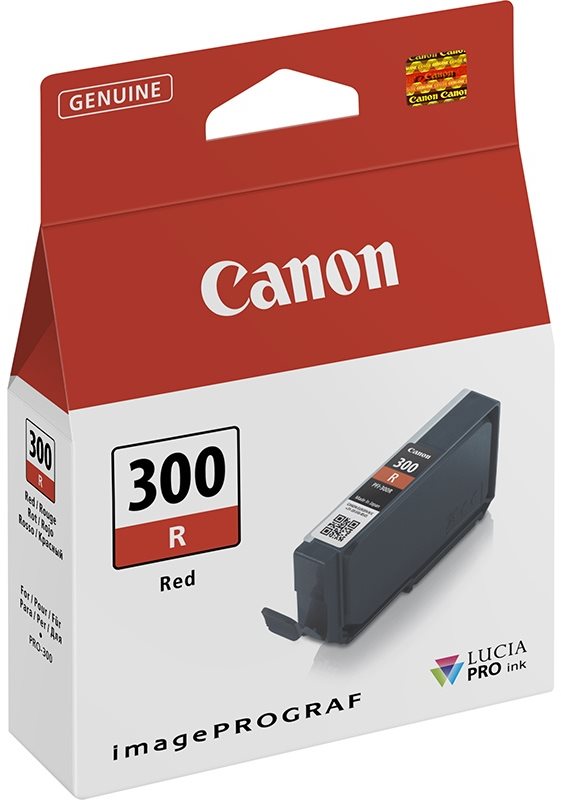 Canon PFI-300R piros