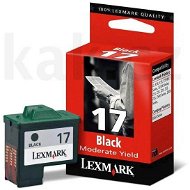 LEXMARK 10NX217E # 17 fekete - Tintapatron