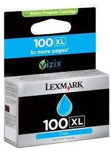 LEXMARK 14N1069E No. 100XL Cyan - Cartridge - Main image