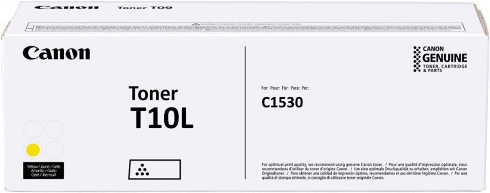 Canon T10L sárga