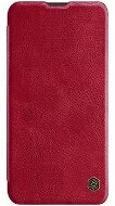 Nillkin Qin Book tok Samsung Galaxy A70 készülékhez, piros - Mobiltelefon tok