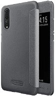 Nillkin Sparkle S-View Huawei P20 Pro készülékhez, Black - Mobiltelefon tok