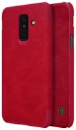 Nillkin Qin Book Samsung A600 Galaxy A6-hoz 2018 piros - Mobiltelefon tok