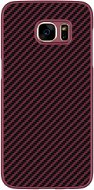 Nillkin Synthetic Fiber Carbon Red pro Samsung G935 Galaxy S7 Edge - Védőtok