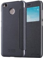 Nillkin Sparkle S-View Black Xiaomi Redmi 4X - Mobiltelefon tok