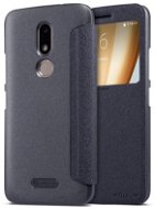 Nillkin Sparkle Folio fekete tok Lenovo Moto G5 Plus mobiltelefonokhoz - Mobiltelefon tok